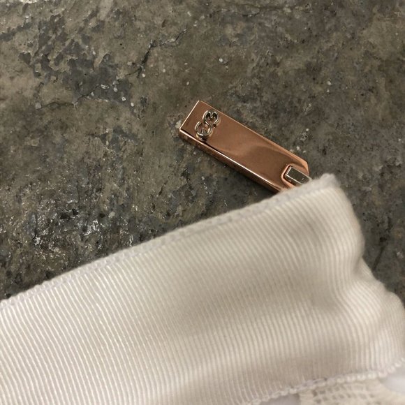 Escada White Shorts Eyelet Lace High Waisted L - Picture 4 of 8